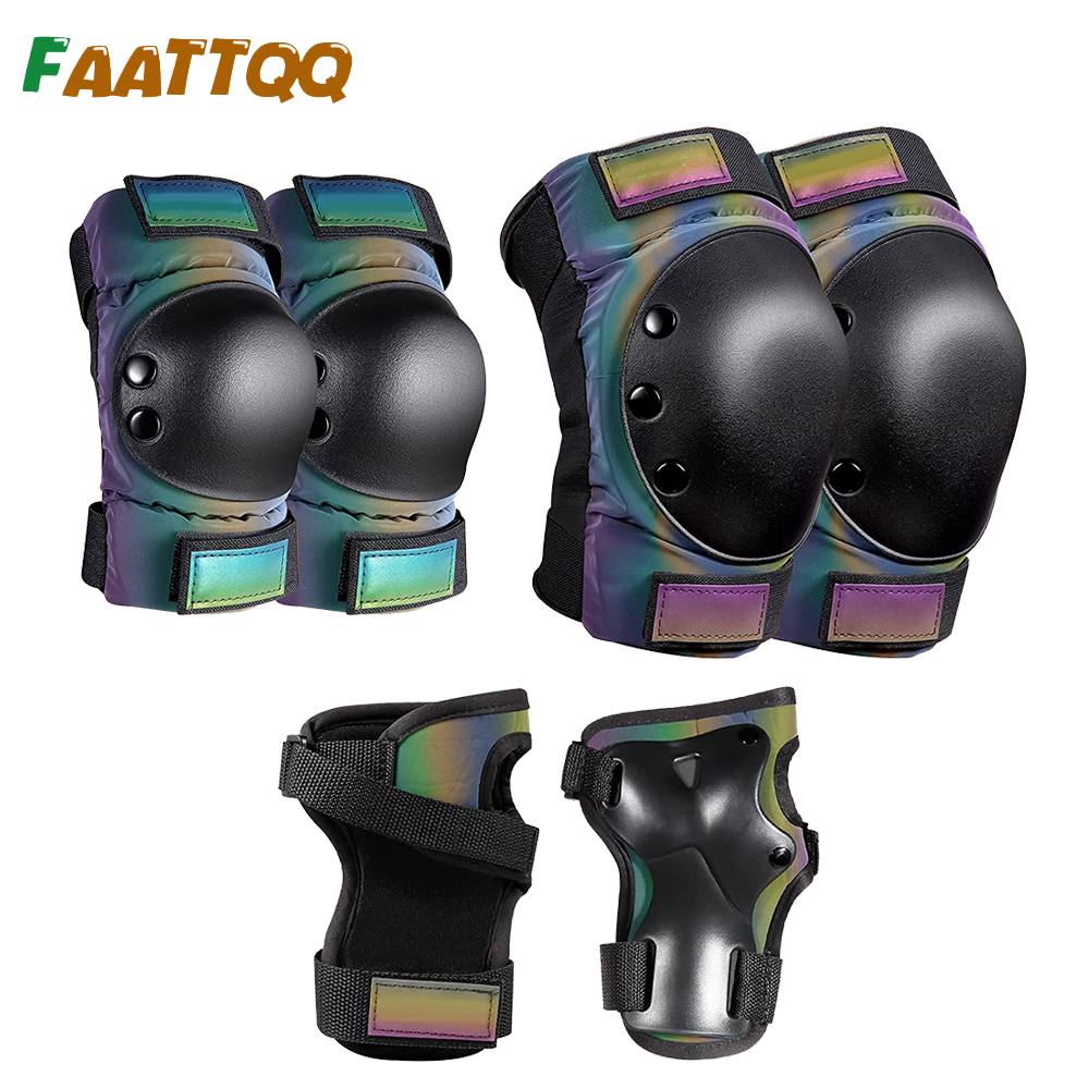Youth Cycling Gear - Protectores de Rodilla, Codo y Muñeca