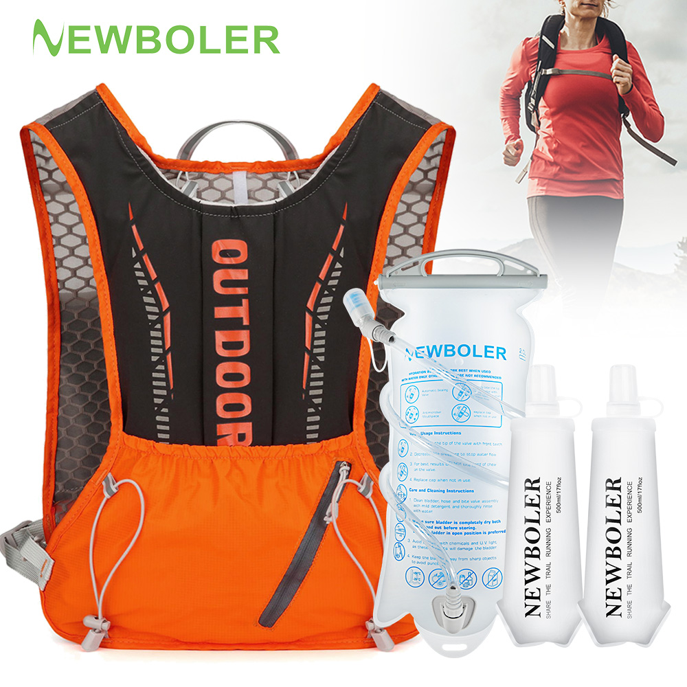Cycling Gear Backpack - NEWBOLER-Bolsa para correr para deportes al