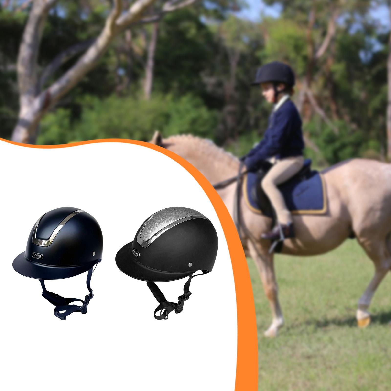 Youth Cycling Gear - Casco Ecuestre Ajustable para Jóvenes con