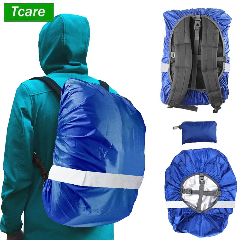 Cycling Gear Backpack - Mochila impermeable cubierta para lluvia correa