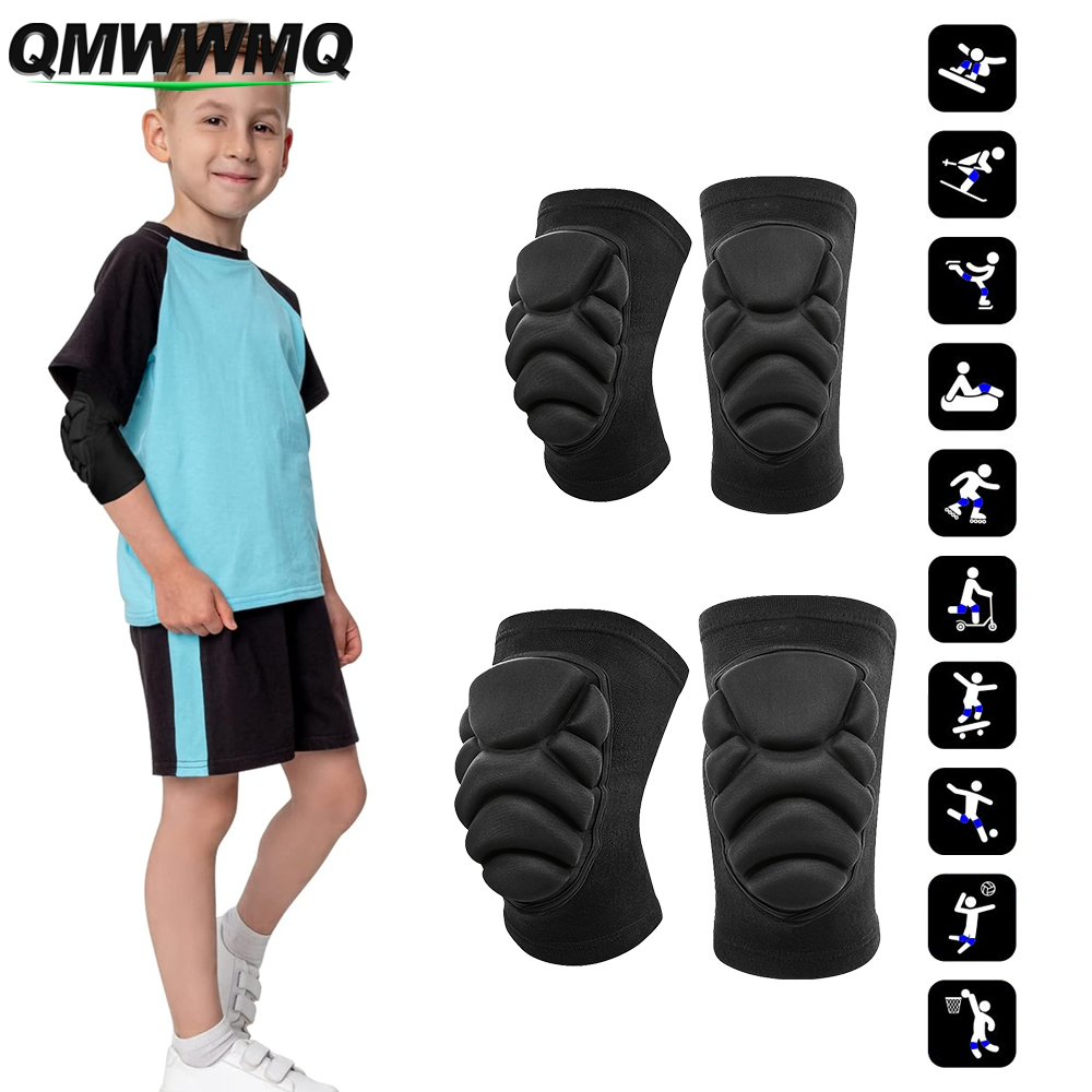 1 par de protectores de rodill - Youth Cycling Gear reseña y precio