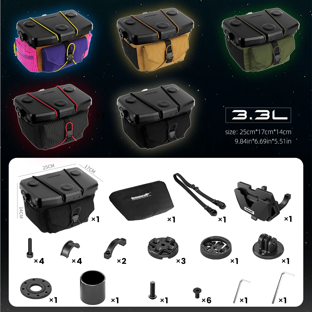 Bolsa Frontal para Manillar de - Cycling Gear Backpack reseña y precio