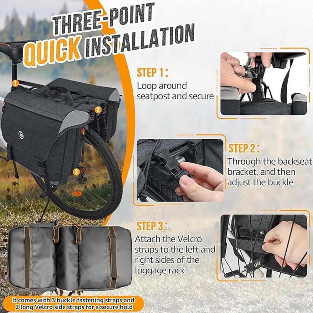 Carrito Lateral para Bicicleta - Cycling Gear Needed reseña y precio